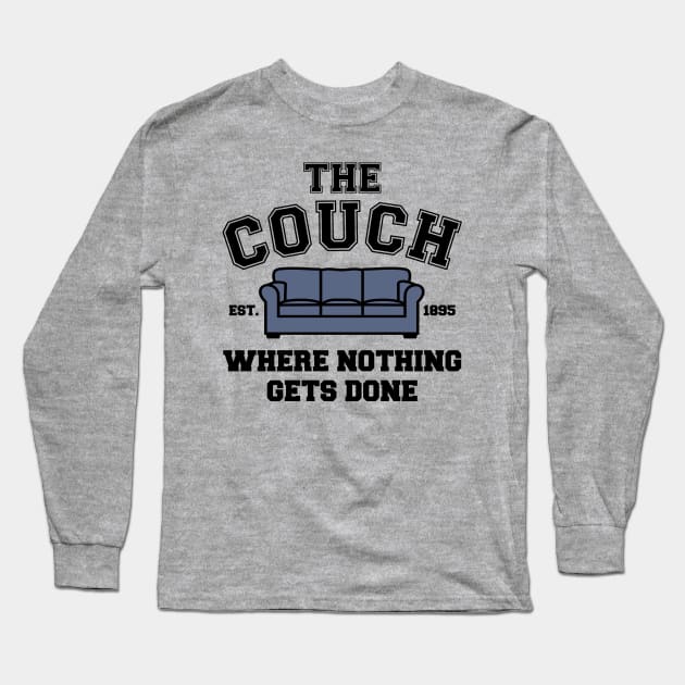 The Couch Long Sleeve T-Shirt by stevegoll68